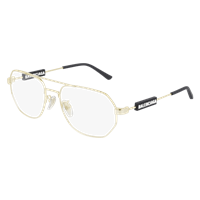 Montatura vista Balenciaga BB0117O003-GOLD-GOLD-TRANSPARENT57 - BB0117O003-GOLD-GOLD-TRANSPARENT57